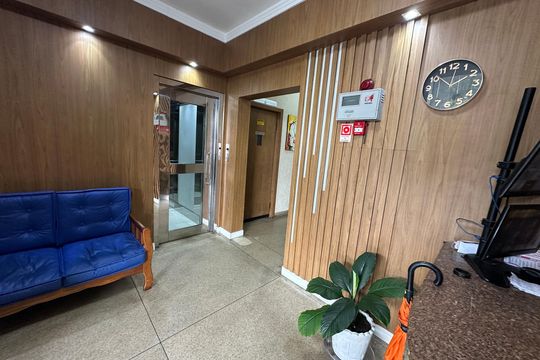 Área comum de apartamento para alugar com 1 quarto, 44m² em Vila Jaguara, São Vicente