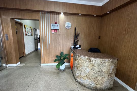 Área comum de apartamento para alugar com 1 quarto, 44m² em Vila Jaguara, São Vicente