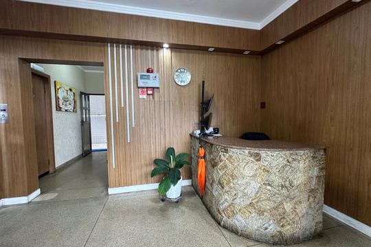 Área comum de apartamento para alugar com 1 quarto, 44m² em Vila Jaguara, São Vicente