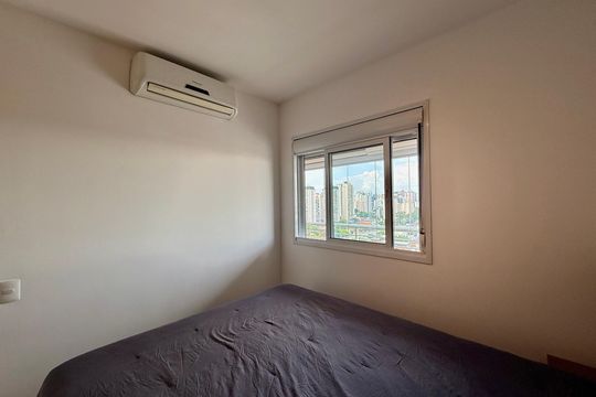 Suíte  de apartamento à venda com 1 quarto, 44m² em Brooklin, São Paulo