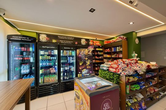 Mercadinho  de apartamento à venda com 1 quarto, 44m² em Brooklin, São Paulo