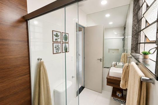 Banheiro de casa para alugar com 2 quartos, 90m² em Vila Isabel, Rio de Janeiro