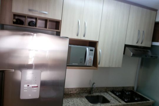 Cozinha de apartamento para alugar com 2 quartos, 58m² em Vila Mendes, São Paulo