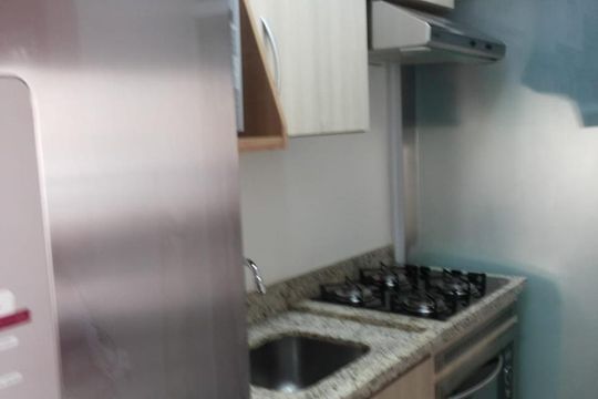 Cozinha de apartamento para alugar com 2 quartos, 58m² em Vila Mendes, São Paulo