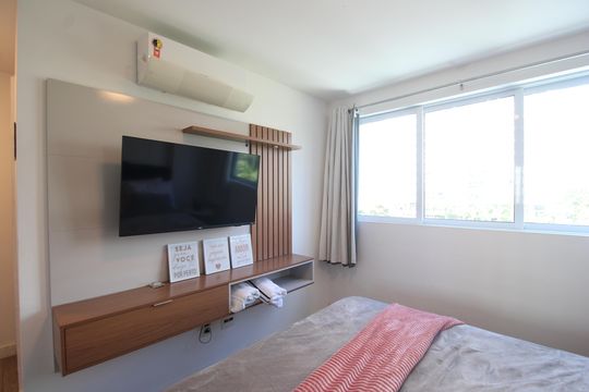 Suíte de apartamento para alugar com 2 quartos, 79m² em Barra Olímpica, Rio de Janeiro