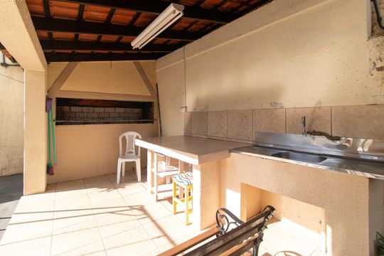 Área comum - Churrasqueira de apartamento à venda com 1 quarto, 39m² em Partenon, Porto Alegre