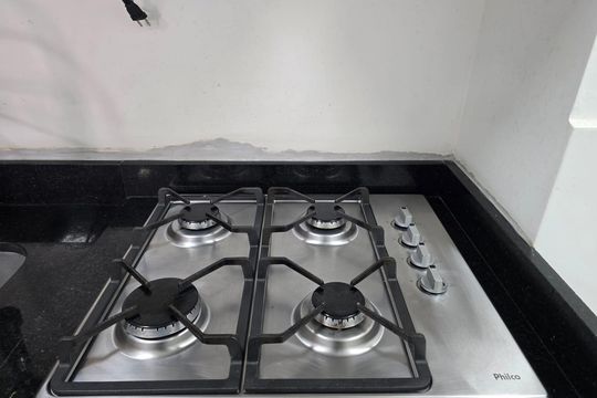 Cozinha e Área de Serviço de apartamento à venda com 2 quartos, 36m² em Vila das Bandeiras, Guarulhos