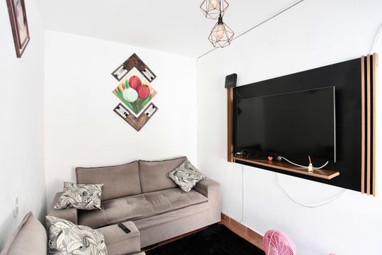 Sala de casa à venda com 5 quartos, 110m² em Fonte Grande, Contagem