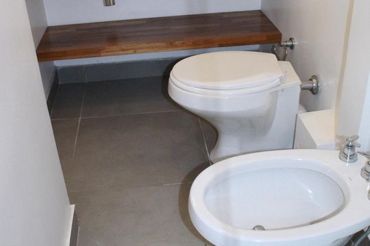 Banheiro da Suíte  de apartamento à venda com 3 quartos, 100m² em Higienópolis, São Paulo