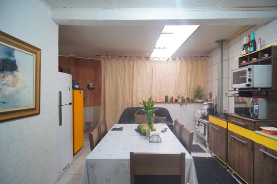 Cozinha de casa para alugar com 2 quartos, 115m² em Arroio da Manteiga, São Leopoldo