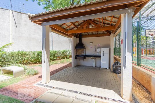 Área comum - Churrasqueira de apartamento para alugar com 3 quartos, 66m² em Vila Industrial (campinas), Campinas