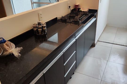 Cozinha de apartamento para alugar com 3 quartos, 76m² em Nova Suíça, Belo Horizonte