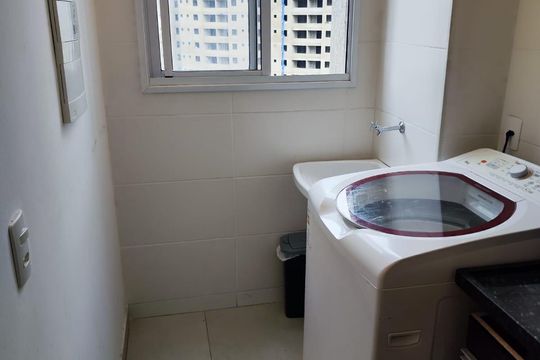 Área de serviço de apartamento para alugar com 3 quartos, 76m² em Nova Suíça, Belo Horizonte