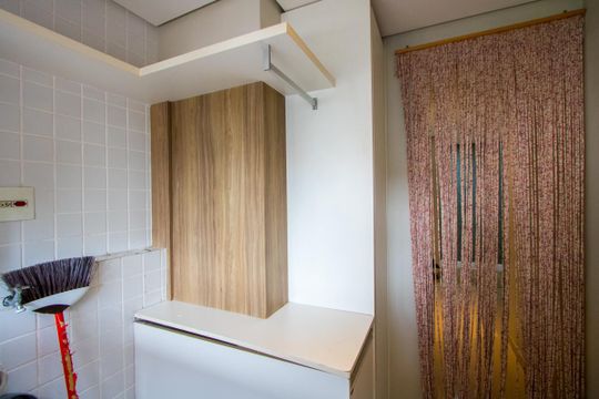 Área de serviço de apartamento à venda com 2 quartos, 74m² em Campestre, Santo André
