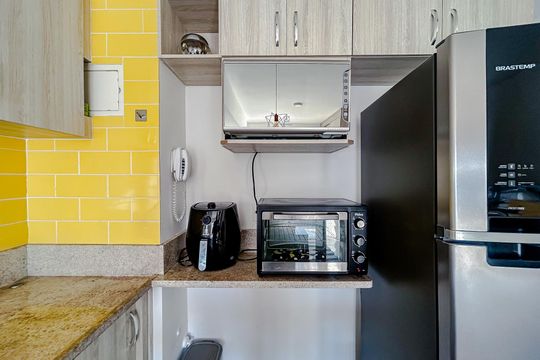 Cozinha de kitnet/studio à venda com 1 quarto, 37m² em Vila Gomes Cardim, São Paulo