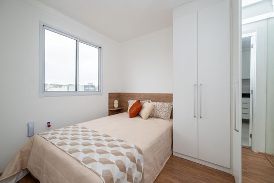 Suíte de kitnet/studio à venda com 1 quarto, 26m² em Jardim Itacolomi, São Paulo