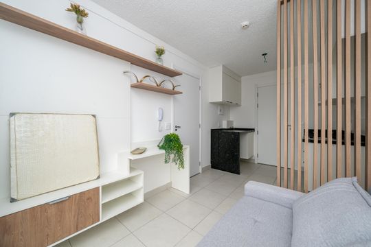Studio de kitnet/studio à venda com 1 quarto, 26m² em Jardim Itacolomi, São Paulo