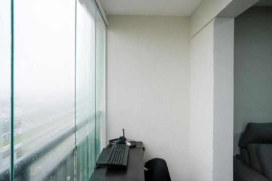 Varanda da sala de apartamento à venda com 2 quartos, 50m² em Vila Mussolini, São Bernardo do Campo