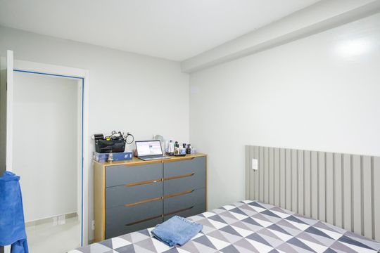Quarto 2 de apartamento à venda com 2 quartos, 50m² em Vila Mussolini, São Bernardo do Campo