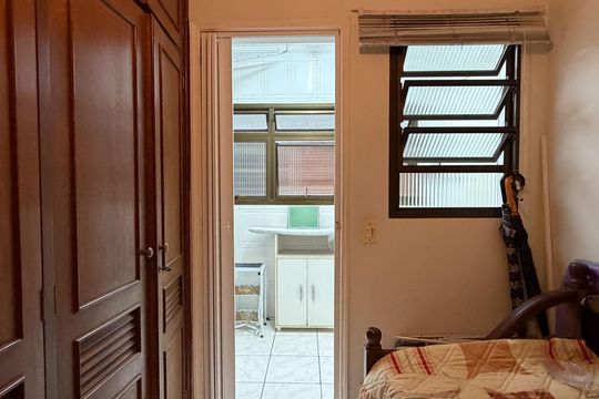 Quarto de Serviço de apartamento para alugar com 4 quartos, 154m² em Gonzaga, Santos