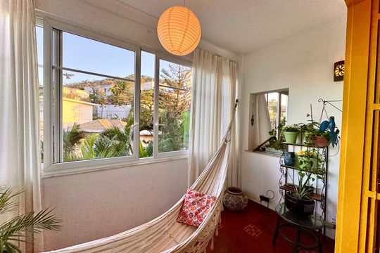 Varanda da Sala de apartamento para alugar com 3 quartos, 148m² em Santa Teresa, Rio de Janeiro