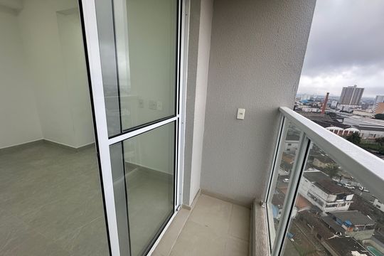 Sacada de apartamento para alugar com 2 quartos, 42m² em Catiapoã, São Vicente