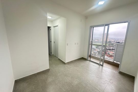 Sala de apartamento para alugar com 2 quartos, 42m² em Catiapoã, São Vicente