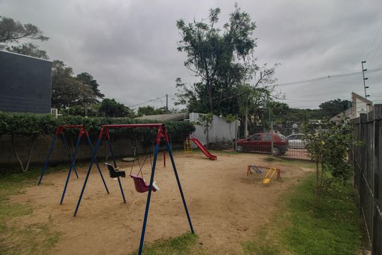 Área comum - Playground de casa de condomínio à venda com 2 quartos, 42m² em Restinga, Porto Alegre