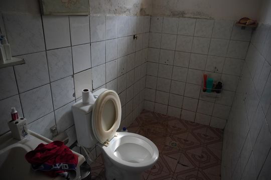Banheiro de casa à venda com 1 quarto, 50m² em Cidade São Pedro - Gleba A, Santana de Parnaíba