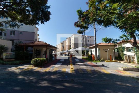 Fachada do Condomínio de apartamento para alugar com 2 quartos, 50m² em Jardim São José, Campinas