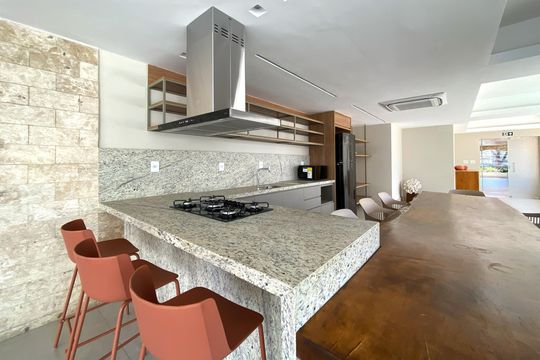 Área comum de apartamento à venda com 4 quartos, 172m² em Lourdes, Belo Horizonte