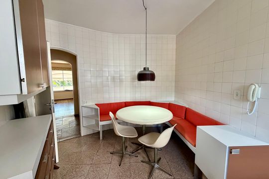 Cozinha de apartamento à venda com 4 quartos, 240m² em Santo Amaro, São Paulo