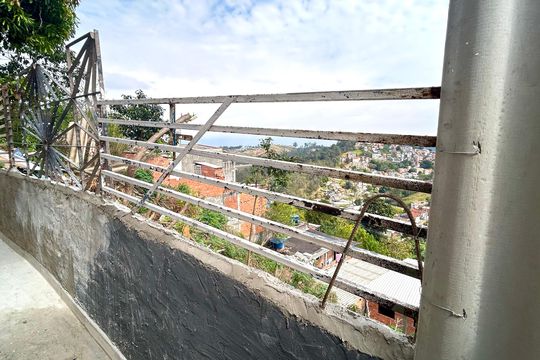 Varanda da Sala/Quarto de casa para alugar com 1 quarto, 70m² em Recreio São Jorge, Guarulhos