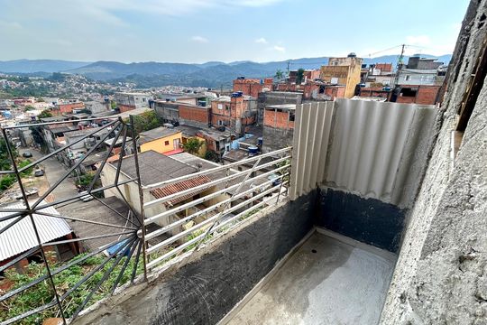 Varanda da Sala de casa para alugar com 1 quarto, 70m² em Recreio São Jorge, Guarulhos