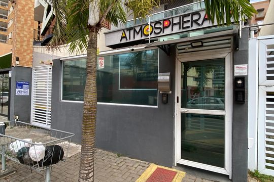 Fachada do Prédio - Placa de apartamento à venda com 2 quartos, 59m² em Centro, Osasco