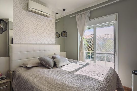 Quarto de casa de condomínio à venda com 3 quartos, 150m² em Casa Bella Bosque Residencial, Indaiatuba