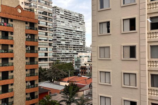 Vista de kitnet/studio para alugar com 1 quarto, 29m² em Vila Nova Conceição, São Paulo