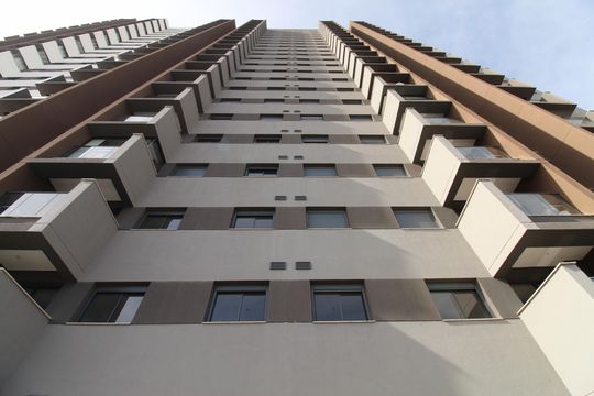 Fachada do Prédio de apartamento para alugar com 1 quarto, 34m² em Jardim Esplanada, São José dos Campos