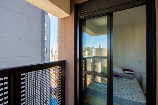 Varanda do quarto 2 de apartamento à venda com 2 quartos, 87m² em Jardim Bela Vista, Santo André