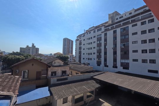 Vista do Quarto 2 de apartamento para alugar com 2 quartos, 64m² em Macuco, Santos