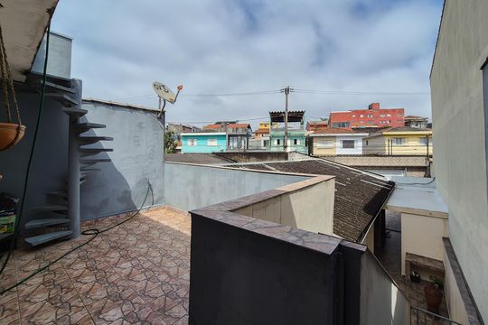 Varanda  da Suíte de casa à venda com 3 quartos, 300m² em Vila Santa Luzia, São Bernardo do Campo