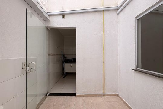 Lavanderia de apartamento à venda com 2 quartos, 42m² em Vila Curuçá, Santo André