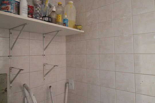 Cozinha e Área de Serviço de apartamento para alugar com 2 quartos, 50m² em Planalto, Belo Horizonte