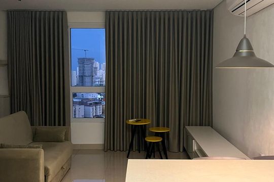 Sala de apartamento para alugar com 1 quarto, 40m² em Setor Bueno, Goiânia