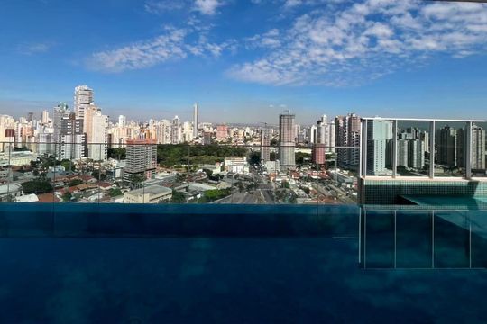 Vista de apartamento para alugar com 1 quarto, 40m² em Setor Bueno, Goiânia