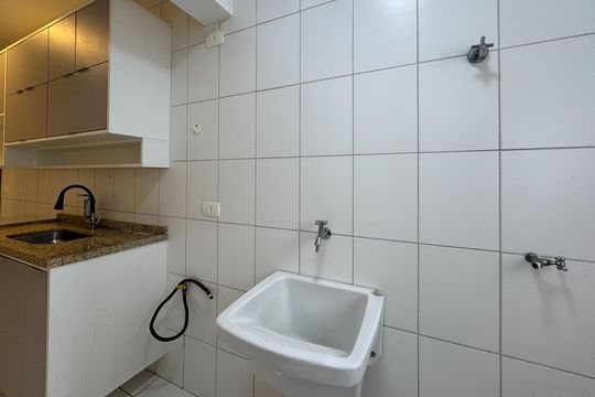 Área de Serviço de apartamento para alugar com 1 quarto, 66m² em Vila Dusi, São Bernardo do Campo