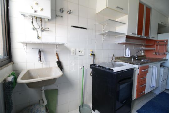 Área de Serviço de apartamento para alugar com 3 quartos, 159m² em Barra Olímpica, Rio de Janeiro