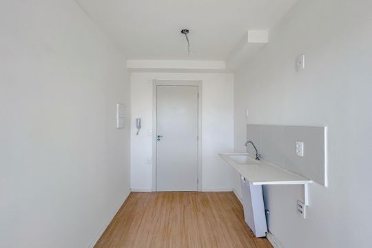 Cozinha de kitnet/studio à venda com 1 quarto, 17m² em Vila Aricanduva, São Paulo