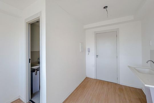 Cozinha de kitnet/studio à venda com 1 quarto, 17m² em Vila Aricanduva, São Paulo