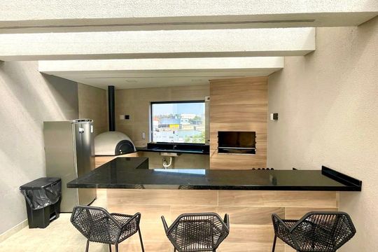Área comum - Churrasqueira de apartamento à venda com 2 quartos, 47m² em Vila Augusta, Guarulhos